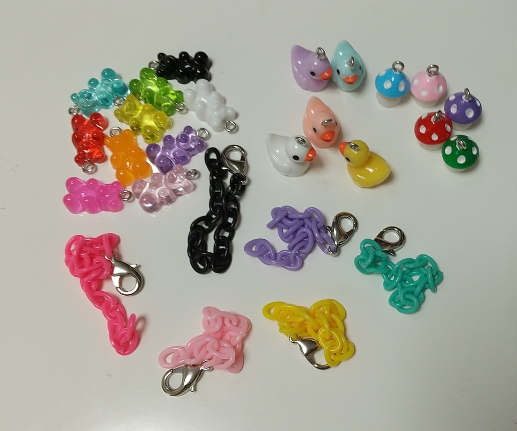 カラフル鎖ドリンク 各サイズあり