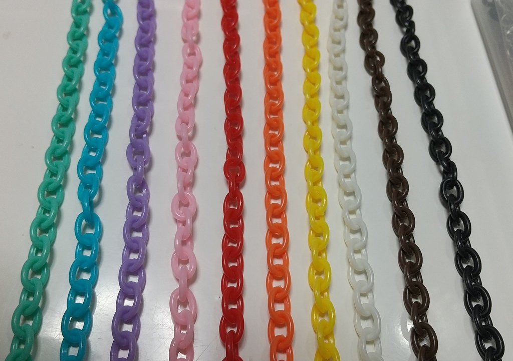 カラフル鎖ドリンク 各サイズあり