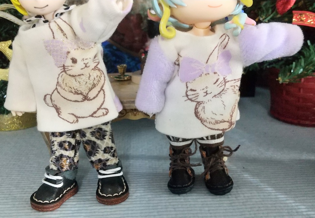 うさぎのロングTシャツ ねんどろ・オビツ11
