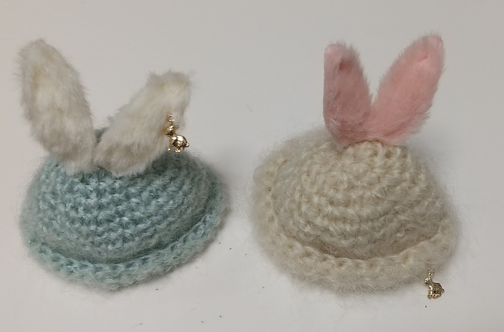 うさ耳のニット帽