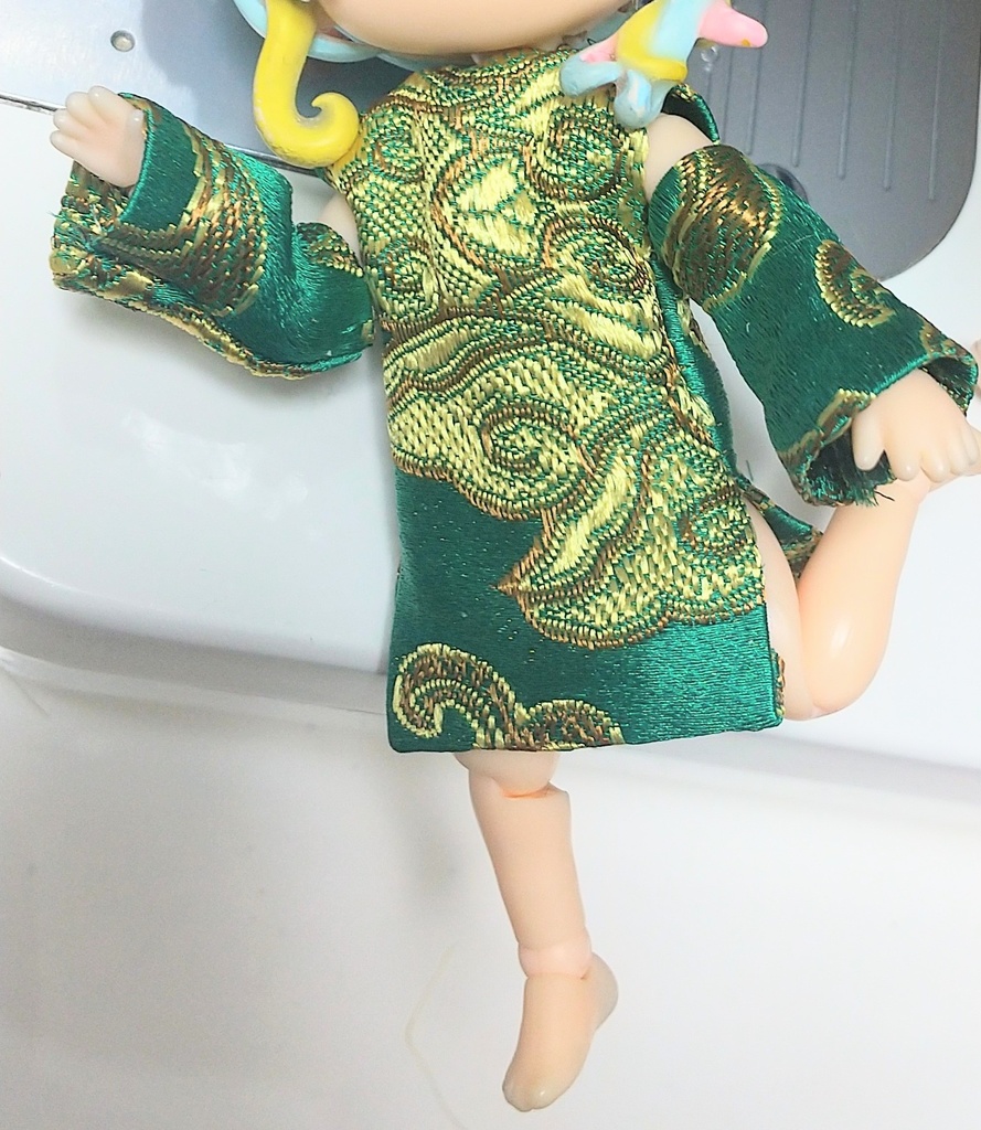 アームカバーとチャイナ服セット ねんどろ・オビツ11