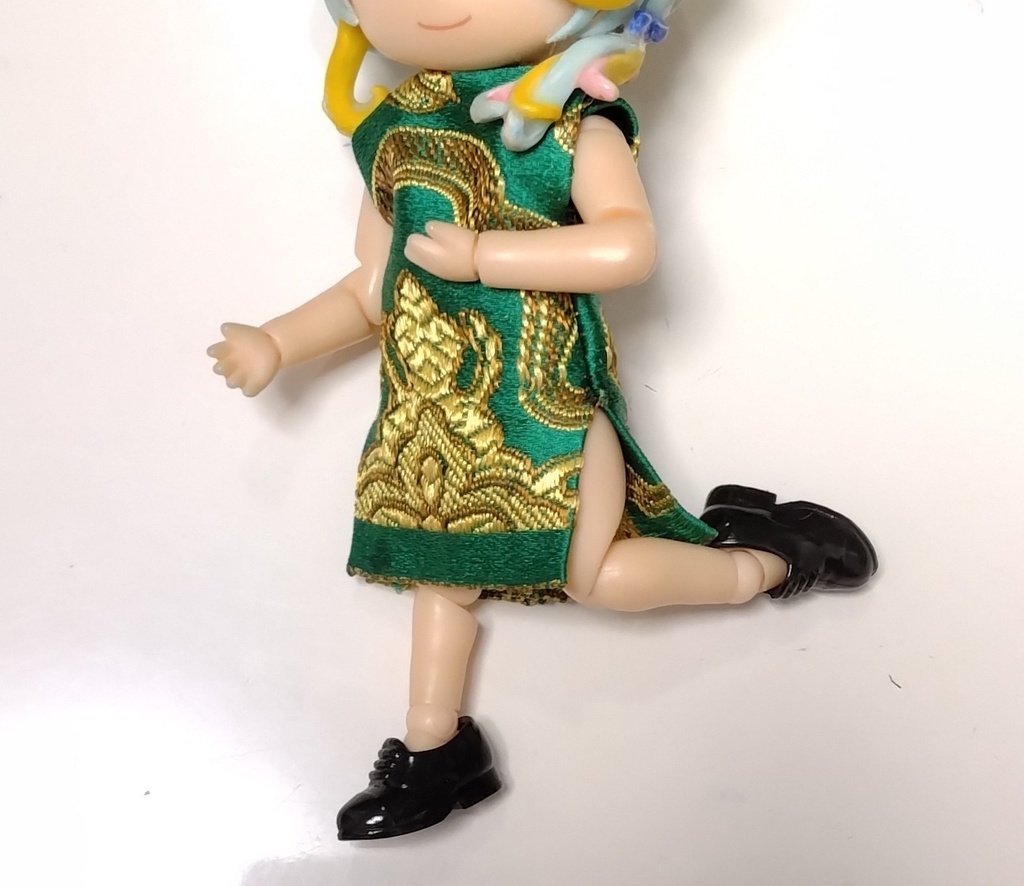 アームカバーとチャイナ服セット ねんどろ・オビツ11