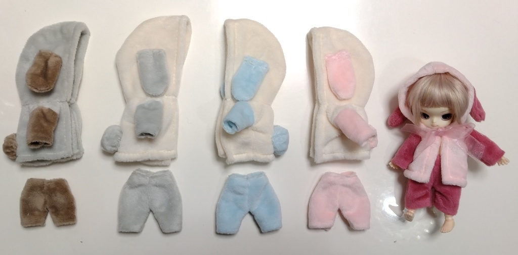 ふわふわアニマルセット ねんどろ・オビツ11