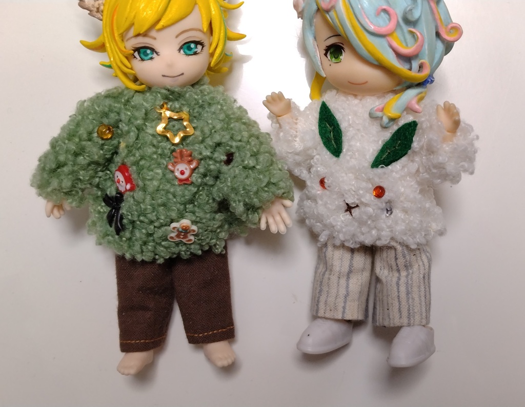 ふわもこトップス 冬各種 ねんどろ・オビツ11