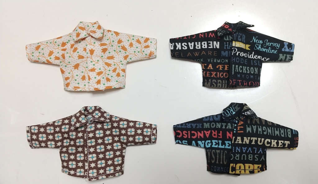 長袖柄シャツ　ねんどろいど・オビツ11