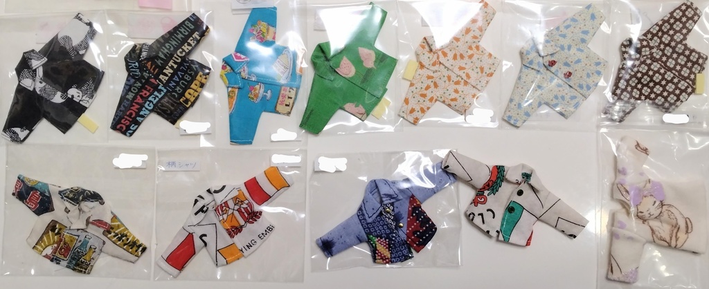 長袖柄シャツ　ねんどろいど・オビツ11