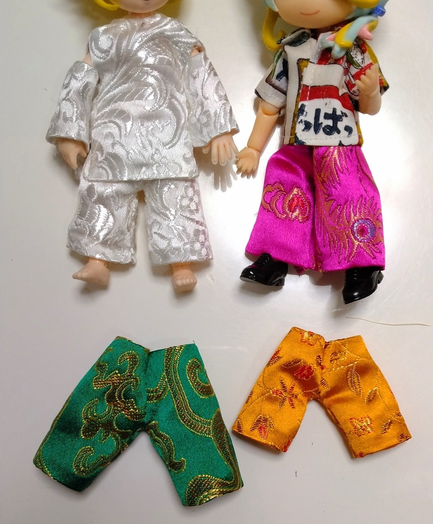 キュロットパンツ ねんどろいどどーる・オビツ11