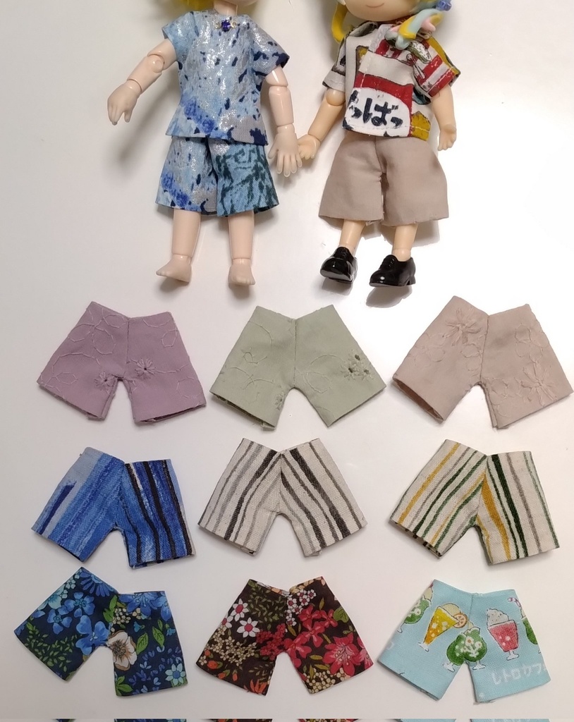 キュロットパンツ ねんどろいどどーる・オビツ11