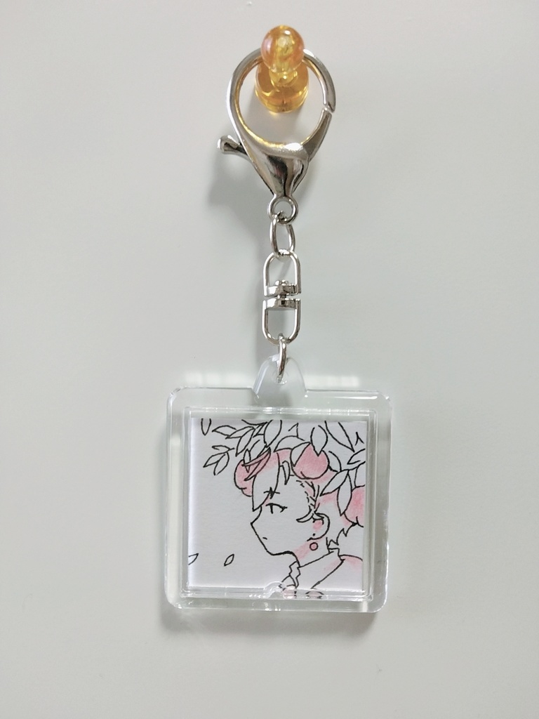 ツルバミ 原画キーホルダー