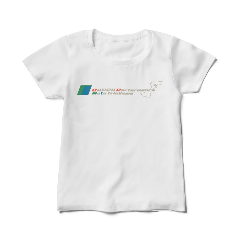 GAPPA Performance 能登石川Tシャツ 前面 レディース