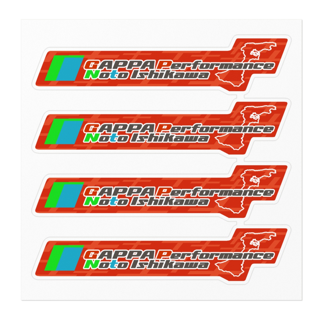 GAPPA Performance 能登石川ステッカー