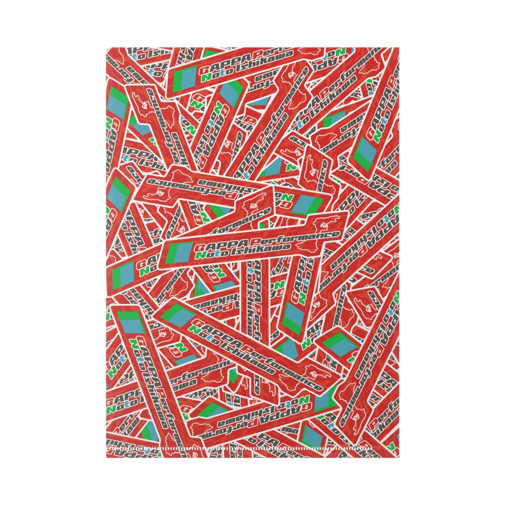 両面 GAPPA Performance 能登石川 クリアファイル