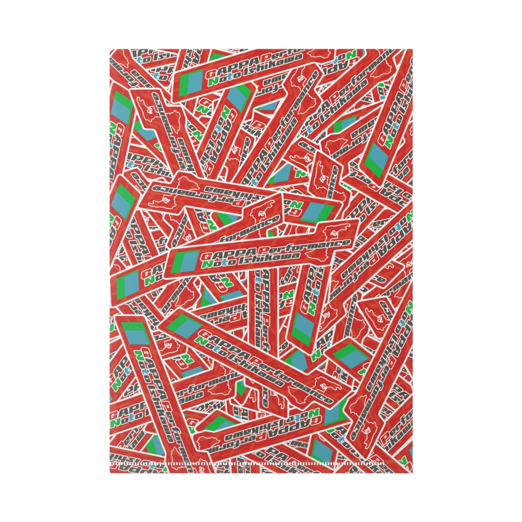 片面 能登石川、片面 SVX33 クリアファイル