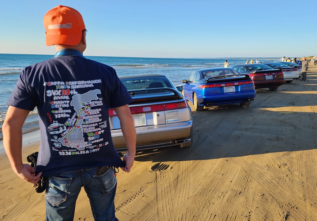 背面のみ!能登石川ツーリングビッグシルエットTシャツ