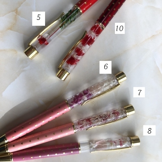 ハーバリウムボールペン