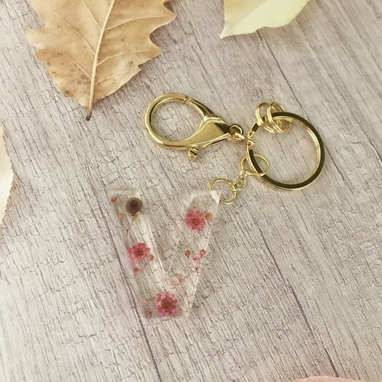 <クリアリウム>キーホルダー<アルファベット>