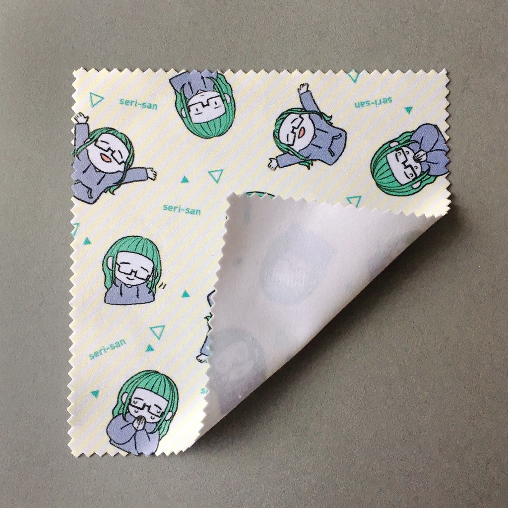 seriさんのメガネ拭き