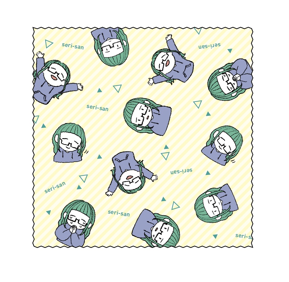 seriさんのメガネ拭き