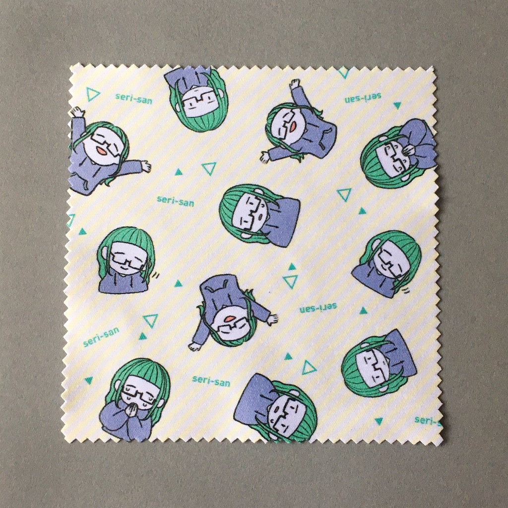 seriさんのメガネ拭き