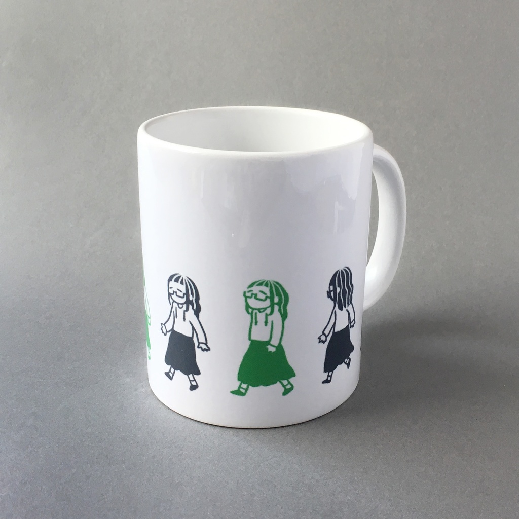 seriさんとネコチャンのマグカップ