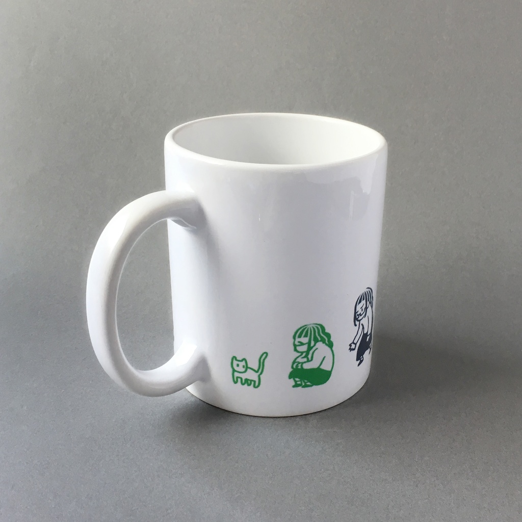 seriさんとネコチャンのマグカップ