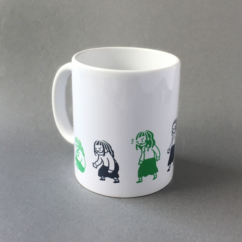 seriさんとネコチャンのマグカップ