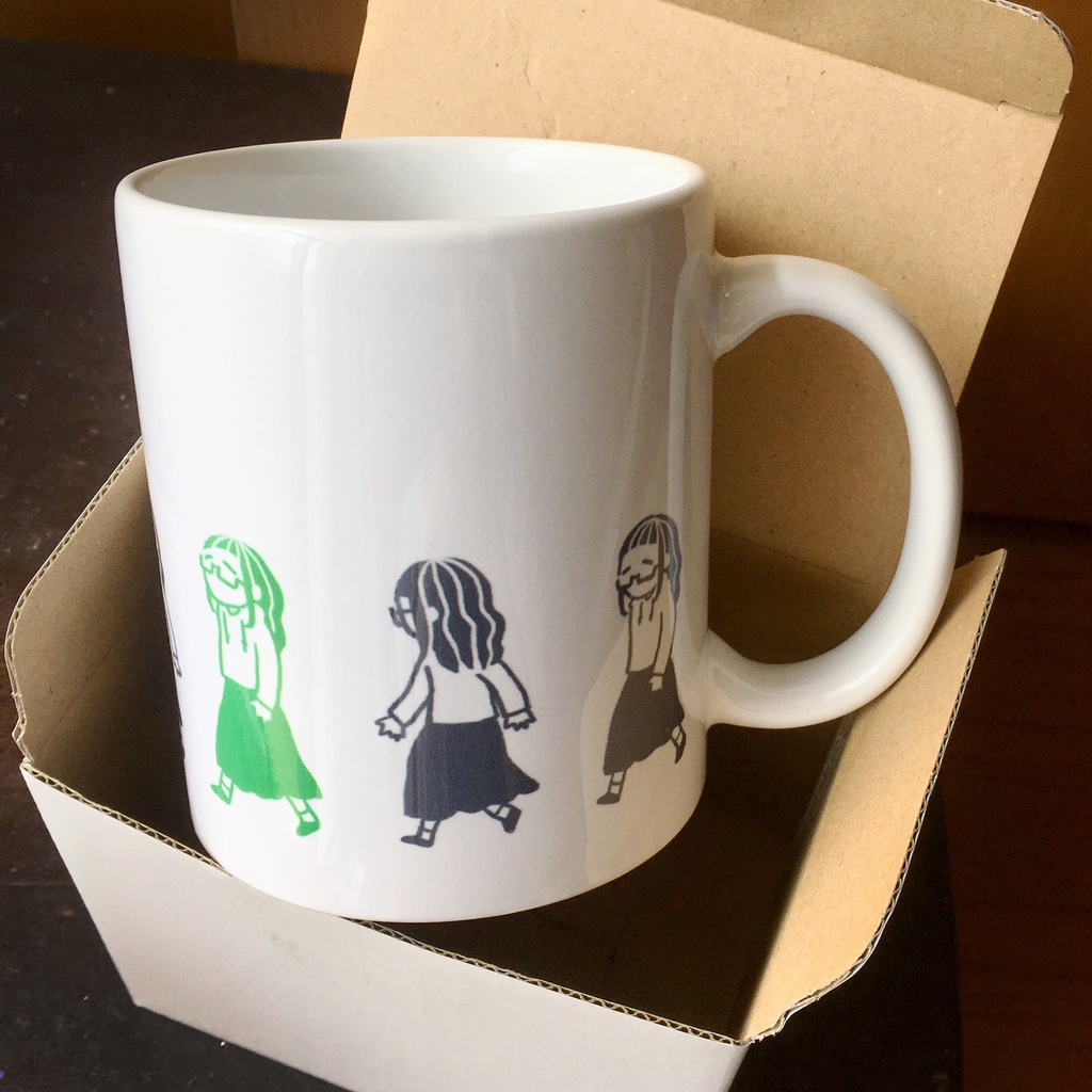 seriさんとネコチャンのマグカップ