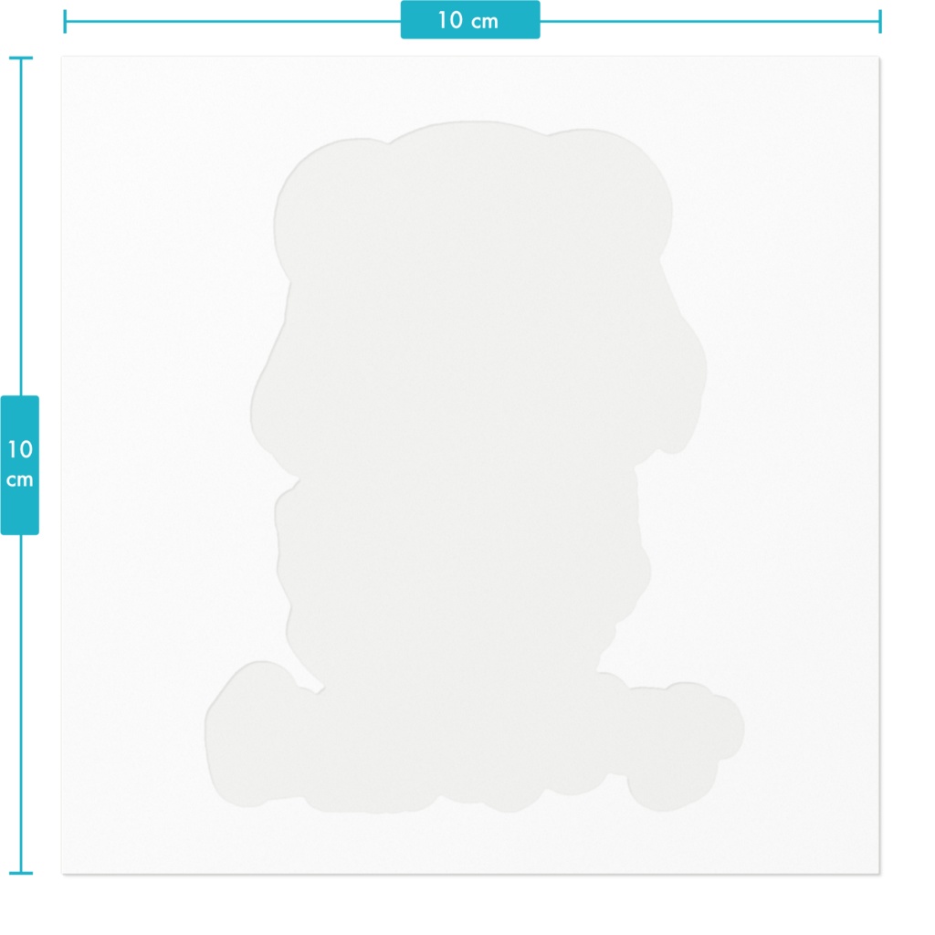 ★Vお披露目記念★白熊あいすステッカー