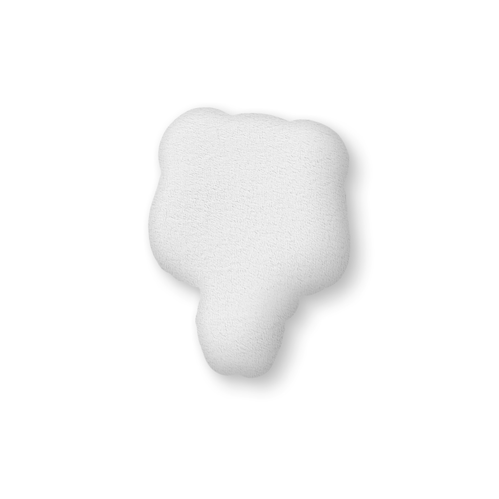 白熊あいす_ふかふかミニキャラクッション