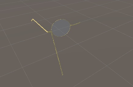 紳士4点セット(モノクル、カイゼルひげ、ジャボ、鞄)