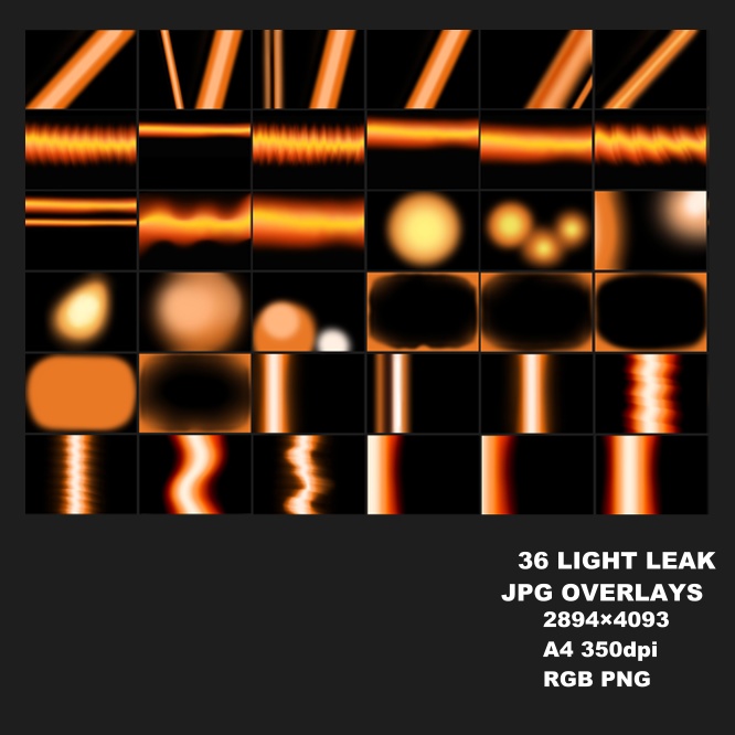 ライトリークオーバーレイ 36枚