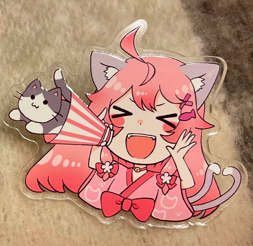 ゆあのアクリルクリップ