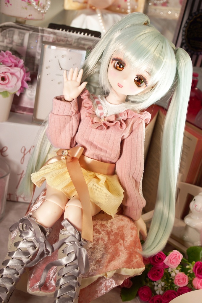 【4点セット】ピンクガーリーセーター【ヘリオドールの吐息様委託品】