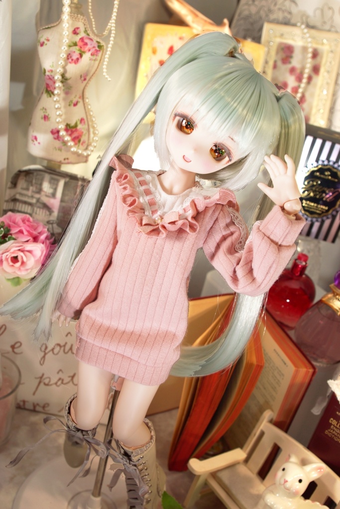 【4点セット】ピンクガーリーセーター【ヘリオドールの吐息様委託品】