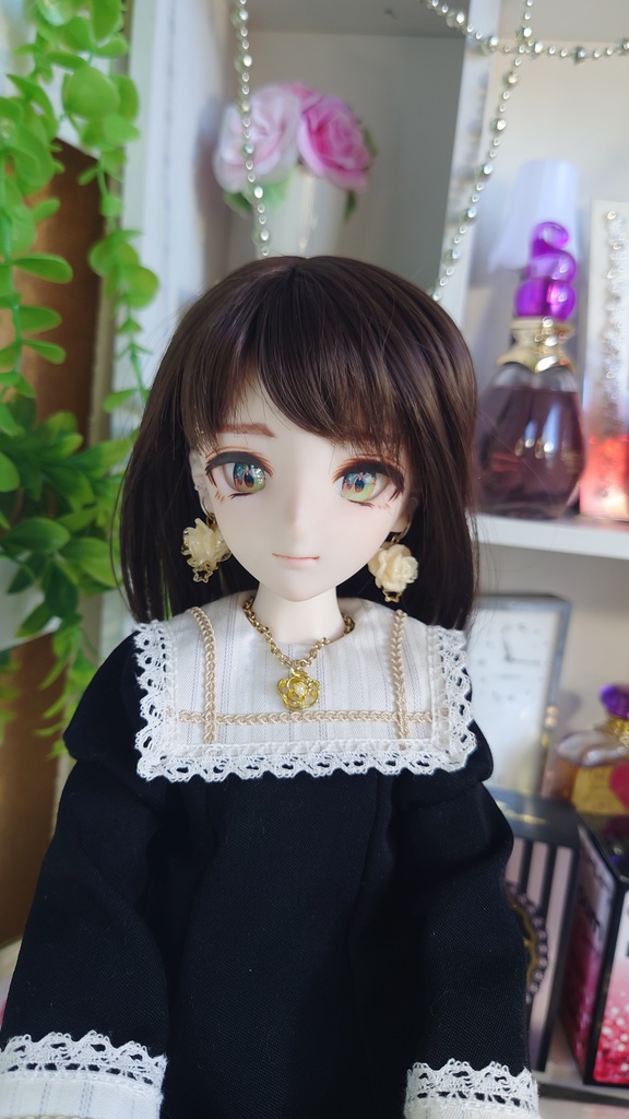 【Qの巣箱】イヤリングとネックレスセット