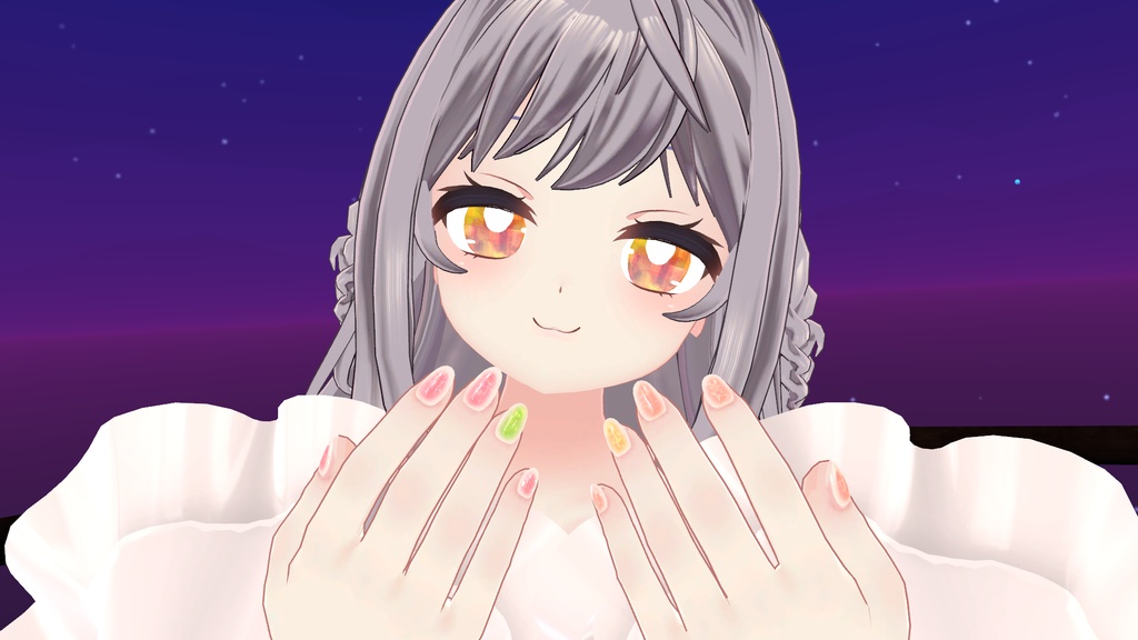 【MDollnail対応】ぽわんチークネイルテクスチャ【12色×2パターン入り】