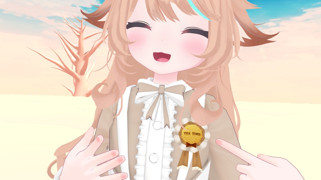 【3Dモデル】TeaTimeCookieアクセサリーセット【VRChat向け】