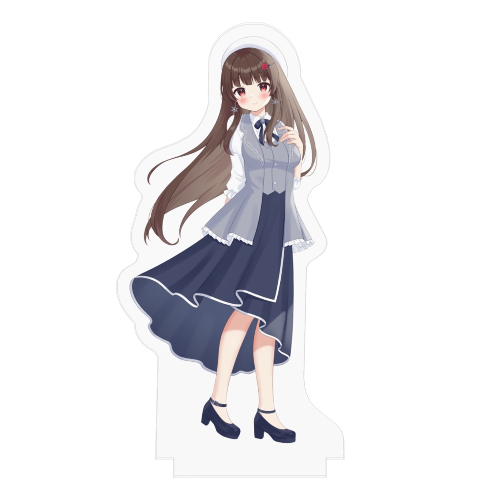 ぼたまる雪 アクリルスタンド(現世旅行衣装)