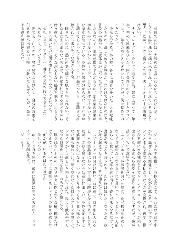 【再展示】無配小説