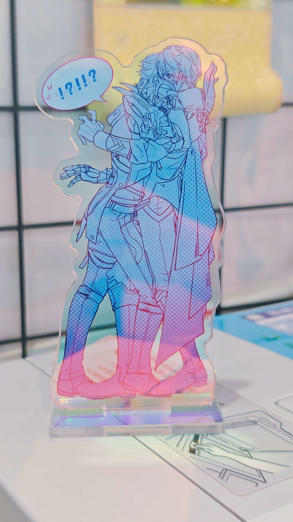 路地裏駆け込みアクスタ(ジェパサン)