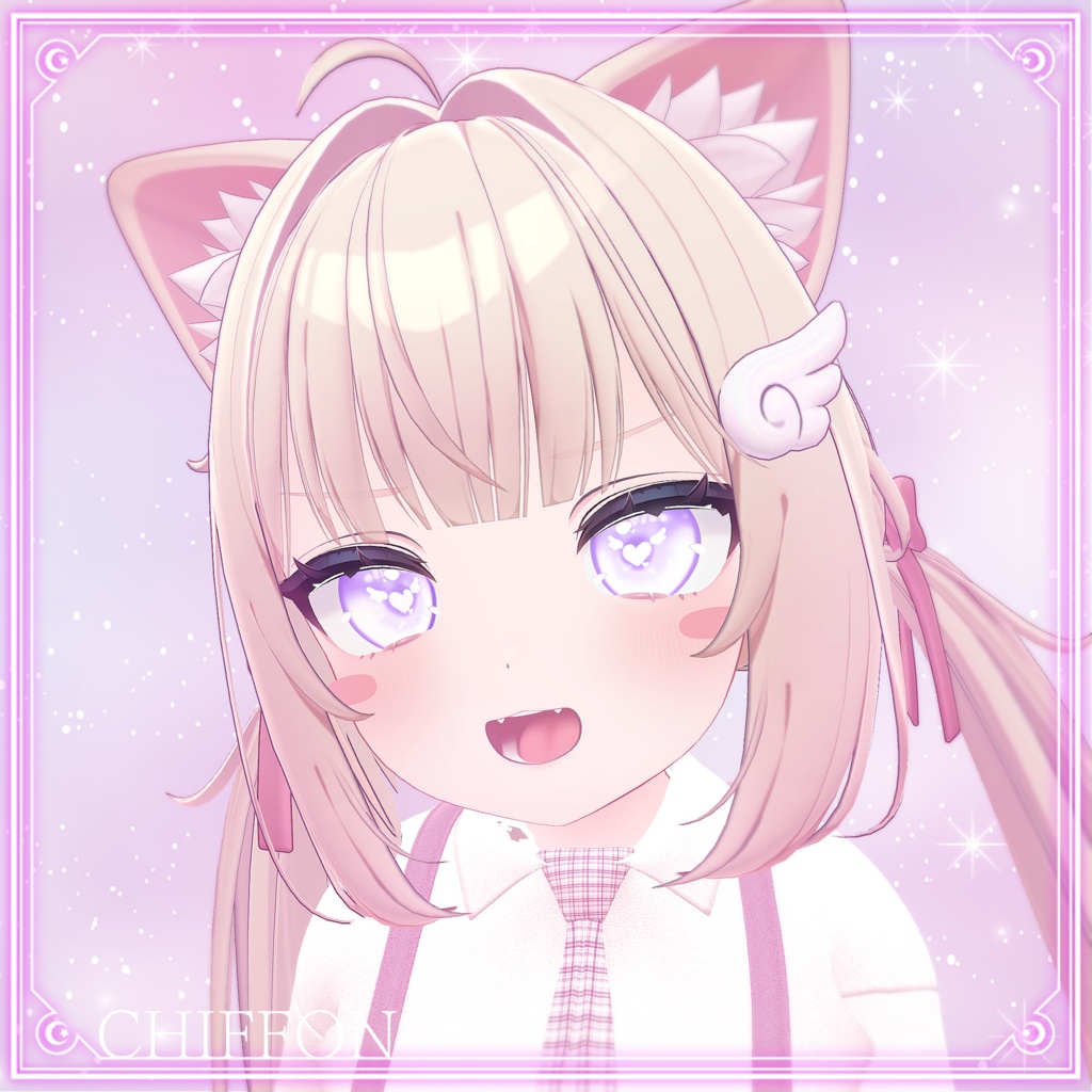 【8アバター対応】夢見る天使 瞳テクスチャ eyetexture