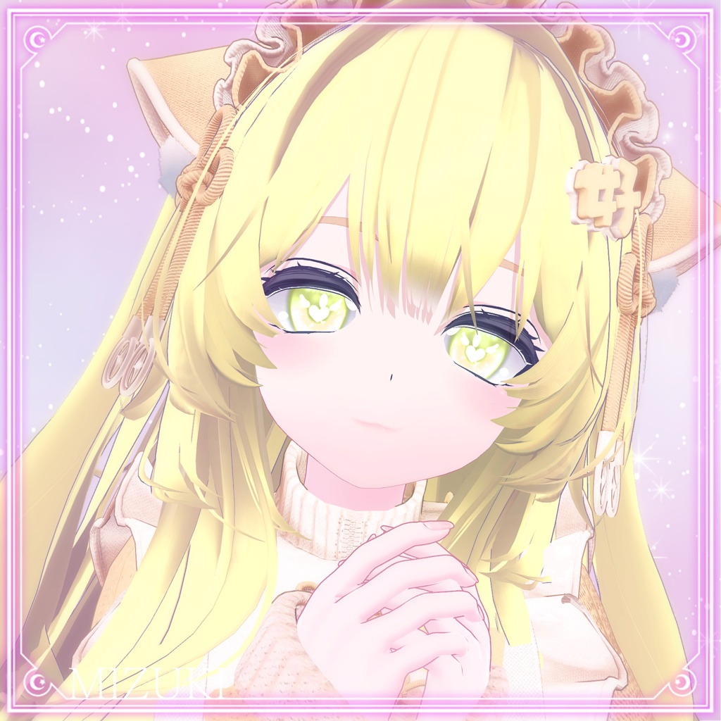 【8アバター対応】夢見る天使 瞳テクスチャ eyetexture