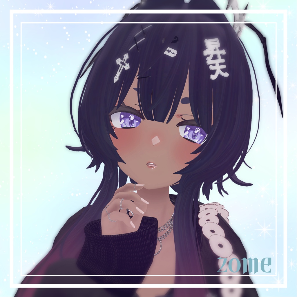 簡単導入☆動く発光瞳テクスチャ☆ eyetexture