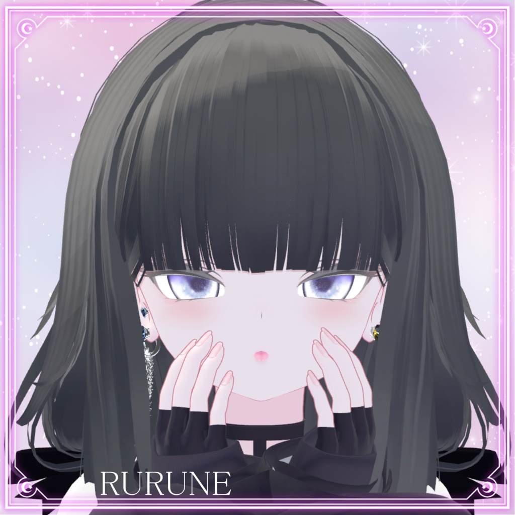 【18アバター対応】夢見る天使 瞳テクスチャ eyetexture