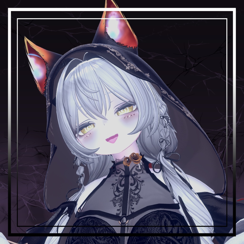 【16アバター対応】心拍ハロウィンメイク