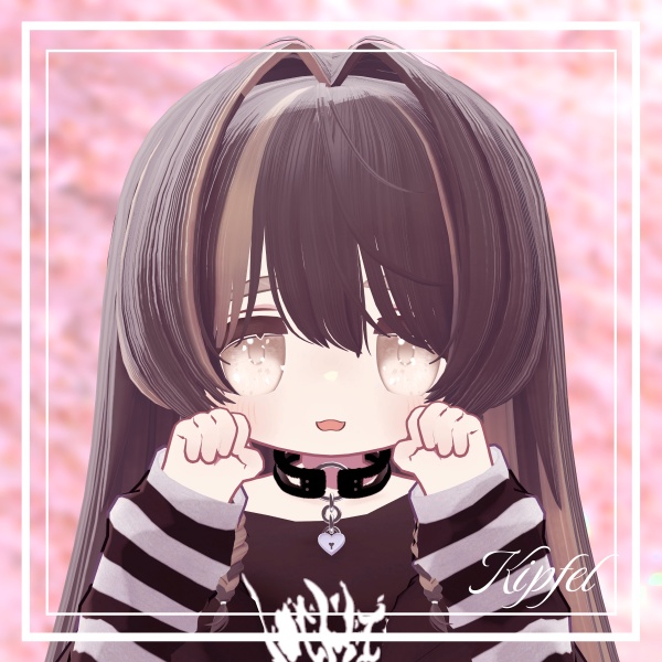 【セール】【18アバター対応】Bouquet 桜◇瞳テクスチャ+動く発光テクスチャ◇ eyetexture unitypackage