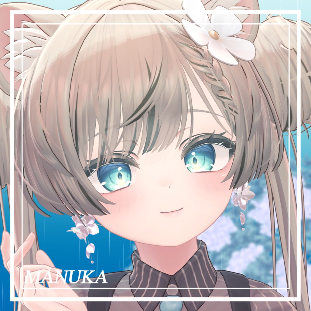 【販売開始セール】【10アバター対応】◇Bouquet 紫陽花◇ボディピアス Earrings