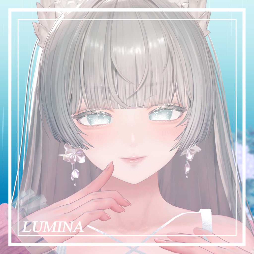 【販売開始セール】【10アバター対応】◇Bouquet 紫陽花◇ボディピアス Earrings