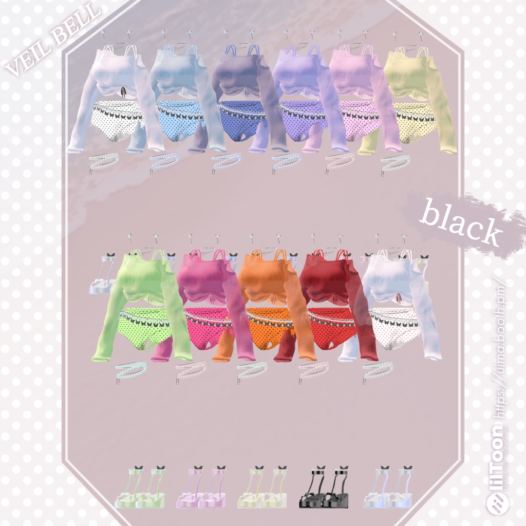 【リリース記念セール/プレゼント企画開催中】◇VEIL BELL◇Polka Summer