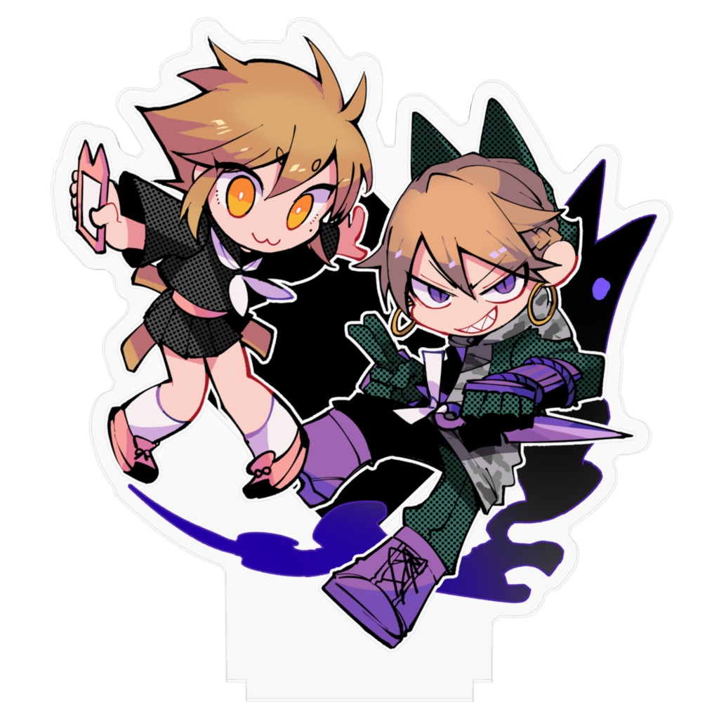 【うちよそ】すずばやしアクスタ100㎜×100㎜